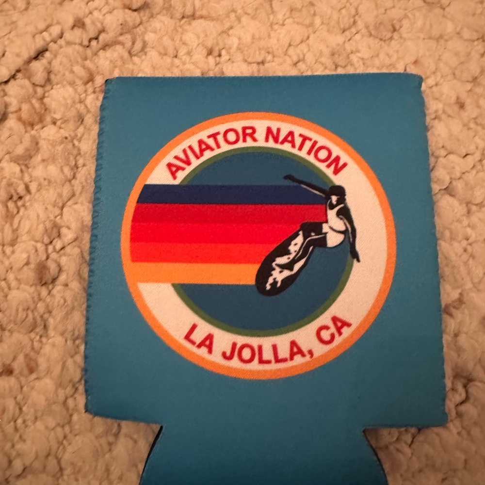 Aviator Nation Multicolor Surfer Can Cooler